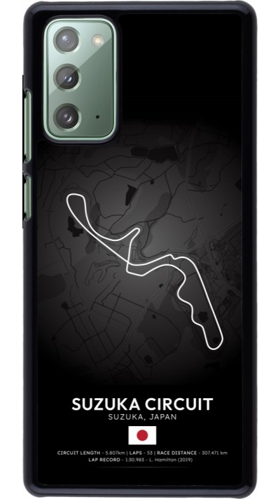 Coque Samsung Galaxy Note 20 - F1 Track 2025 Japan