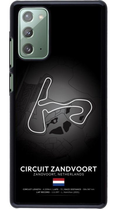 Coque Samsung Galaxy Note 20 - F1 Track 2025 Netherlands