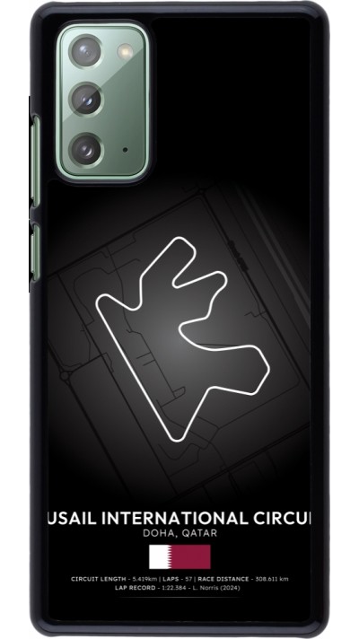 Coque Samsung Galaxy Note 20 - F1 Track 2025 Qatar