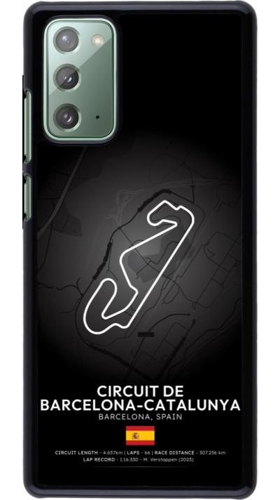 Coque Samsung Galaxy Note 20 - F1 Track 2025 Spain