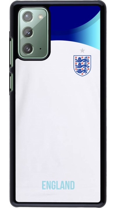 Coque Samsung Galaxy Note 20 - Maillot de football Angleterre 2022 personnalisable