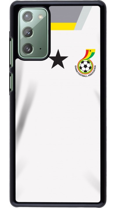 Samsung Galaxy Note 20 Case Hülle - Ghana 2022 personalisierbares Fussballtrikot