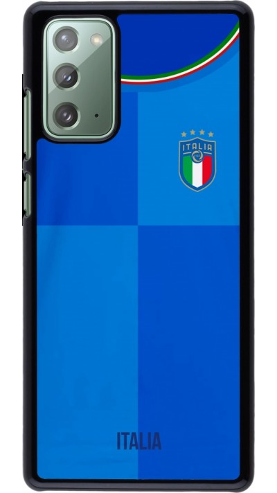Coque Samsung Galaxy Note 20 - Maillot de football Italie 2022 personnalisable