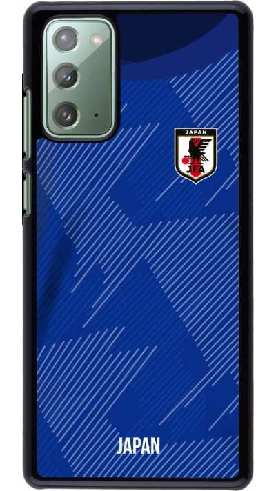 Samsung Galaxy Note 20 Case Hülle - Japan 2022 personalisierbares Fussballtrikot