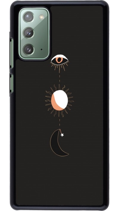 Coque Samsung Galaxy Note 20 - Halloween 22 eye sun moon