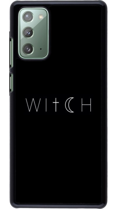 Samsung Galaxy Note 20 Case Hülle - Halloween 22 witch word