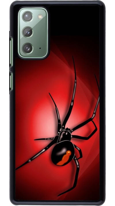 Samsung Galaxy Note 20 Case Hülle - Halloween 2023 spider black widow
