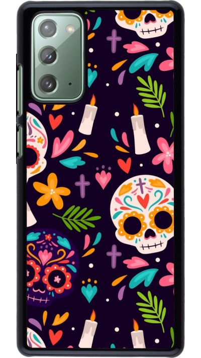 Samsung Galaxy Note 20 Case Hülle - Halloween 2023 mexican style