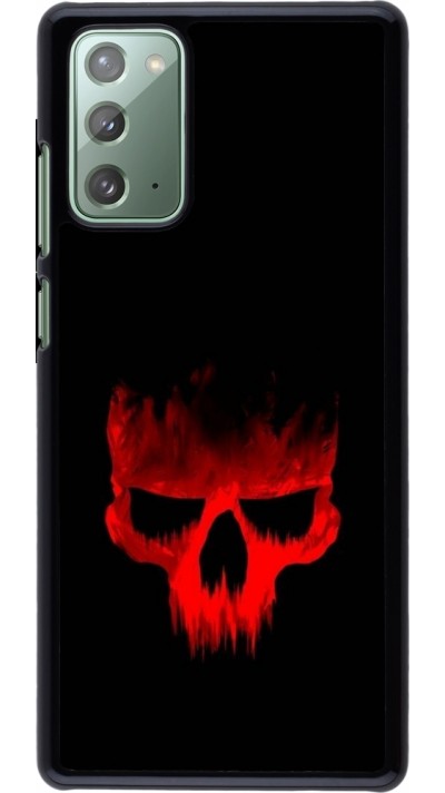 Samsung Galaxy Note 20 Case Hülle - Halloween 2023 scary skull