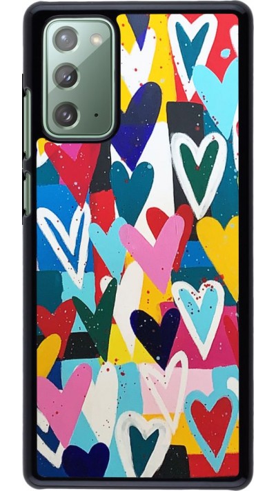 Hülle Samsung Galaxy Note 20 - Joyful Hearts