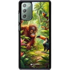 Samsung Galaxy Note 20 Case Hülle - Tropischer Dschungel Tayrona