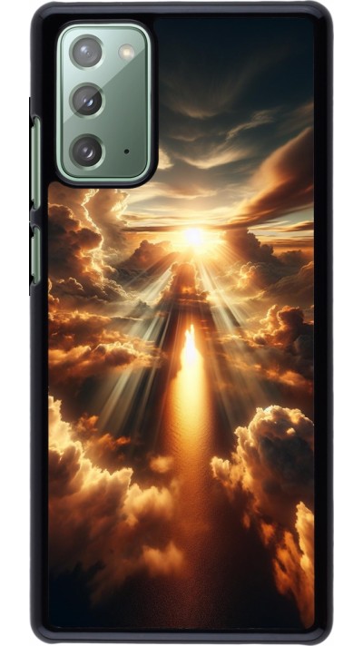 Samsung Galaxy Note 20 Case Hülle - Himmelsleuchten Zenit
