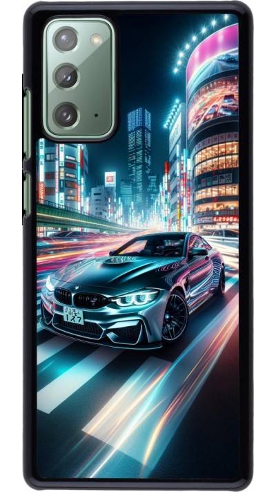 Samsung Galaxy Note 20 Case Hülle - BMW M4 Tokio Nacht