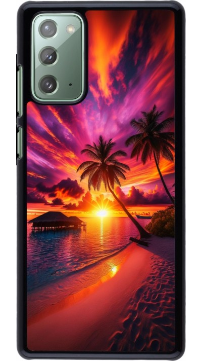 Coque Samsung Galaxy Note 20 - Maldives Dusk Bliss