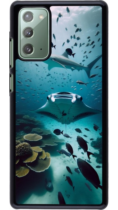 Coque Samsung Galaxy Note 20 - Manta Lagon Nettoyage