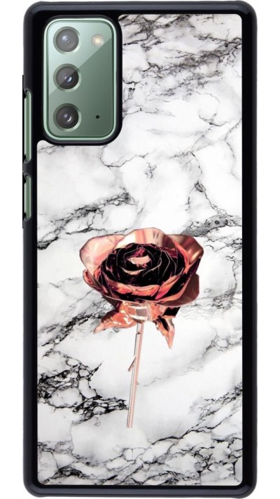 Coque Samsung Galaxy Note 20 - Marble Rose Gold