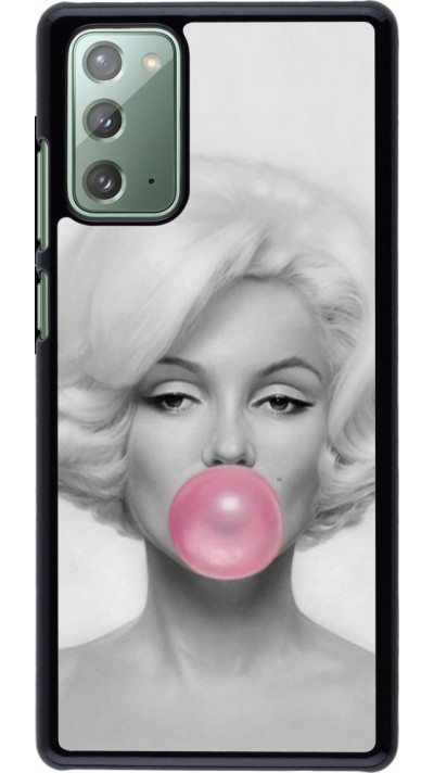 Coque Samsung Galaxy Note 20 - Marilyn Bubble