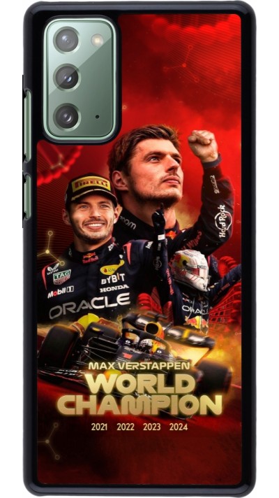 Samsung Galaxy Note 20 Case Hülle - Max Verstappen Champion 2023