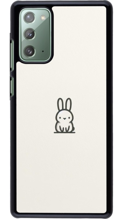 Coque Samsung Galaxy Note 20 - Minimal bunny cutie