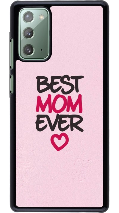 Coque Samsung Galaxy Note 20 - Mom 2023 best Mom ever pink