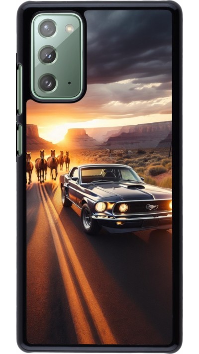 Samsung Galaxy Note 20 Case Hülle - Mustang 69 Grand Canyon