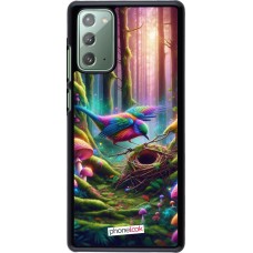 Coque Samsung Galaxy Note 20 - Oiseau Nid Forêt