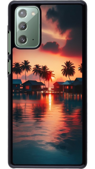 Coque Samsung Galaxy Note 20 - Paradis Maldives