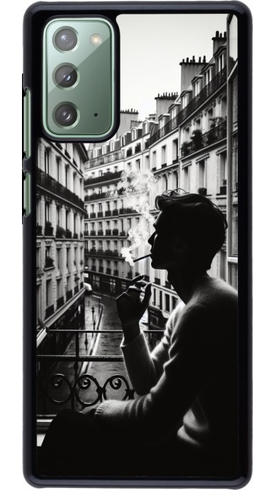Samsung Galaxy Note 20 Case Hülle - Parisian Smoker