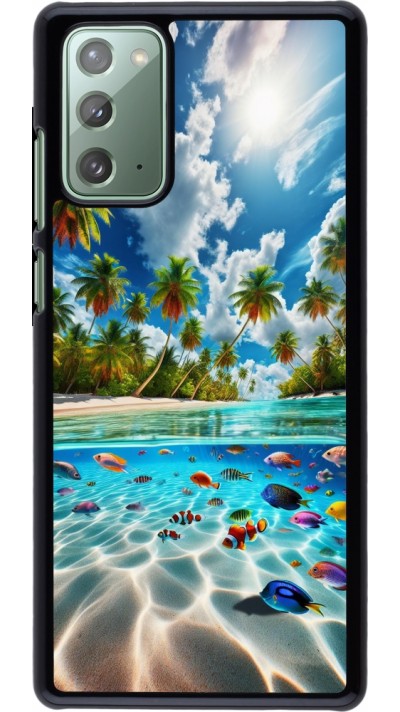 Samsung Galaxy Note 20 Case Hülle - Strandparadies
