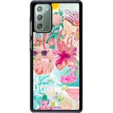 Samsung Galaxy Note 20 Case Hülle - Preppy Collage Aloha