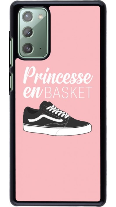 Hülle Samsung Galaxy Note 20 - princesse en basket