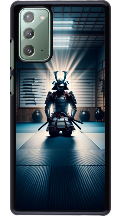 Samsung Galaxy Note 20 Case Hülle - Samurai im Gebet