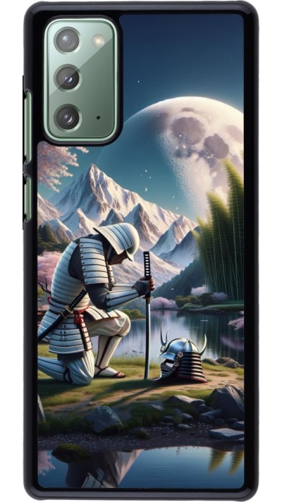 Coque Samsung Galaxy Note 20 - Samurai Katana Lune