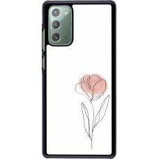 Samsung Galaxy Note 20 Case Hülle - Spring 23 minimalist flower