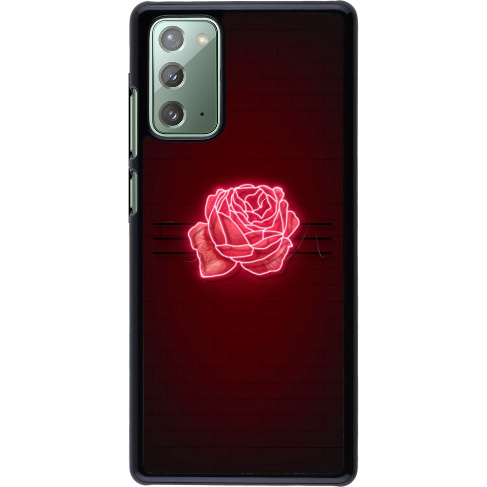 Samsung Galaxy Note 20 Case Hülle - Spring 23 neon rose