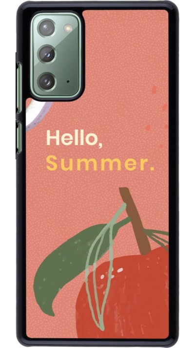 Coque Samsung Galaxy Note 20 - Summer 2025 Hello summer