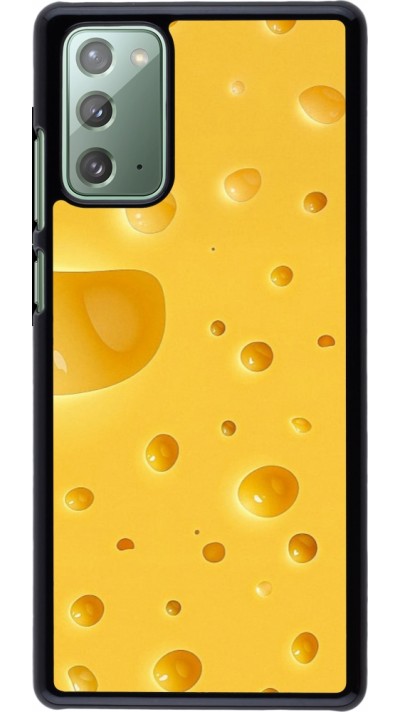 Samsung Galaxy Note 20 Case Hülle -  Nationalfeiertag Schweiz Cheese