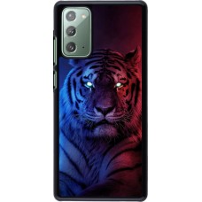 Coque Samsung Galaxy Note 20 - Tiger Blue Red