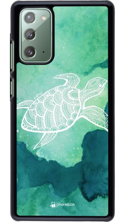 Hülle Samsung Galaxy Note 20 - Turtle Aztec Watercolor