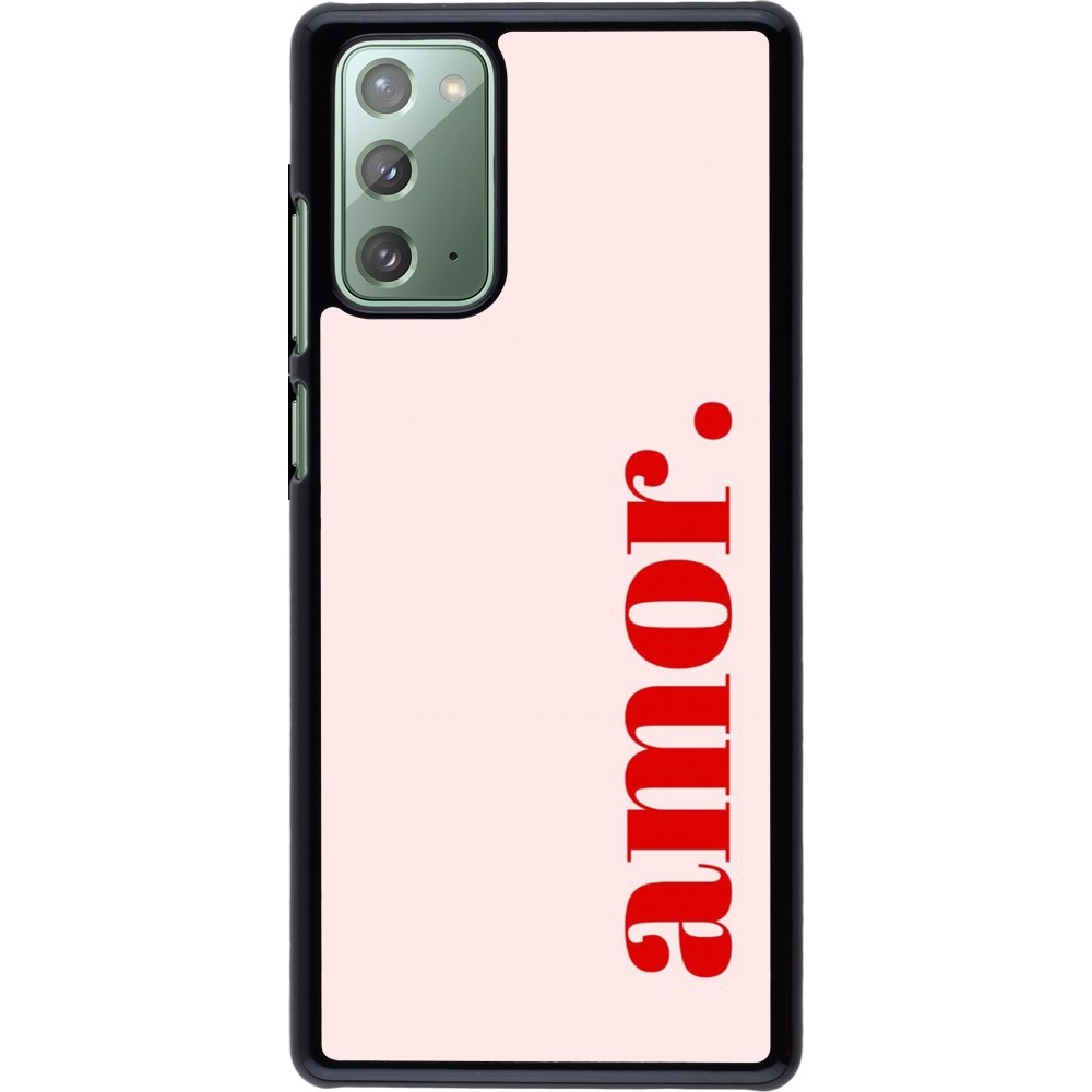 Samsung Galaxy Note 20 Case Hülle - Valentine 2024 amor