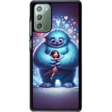 Samsung Galaxy Note 20 Case Hülle - Valentin 2024 Flauschige Liebe