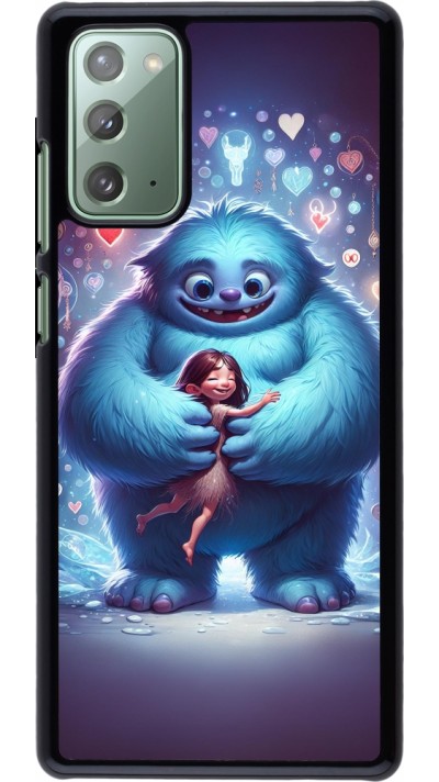 Coque Samsung Galaxy Note 20 - Valentine 2024 Fluffy Love