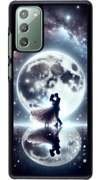 Samsung Galaxy Note 20 Case Hülle - Valentin 2024 Liebe unter dem Mond