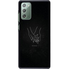 Samsung Galaxy Note 20 Case Hülle - Valentine 2023 hands forever