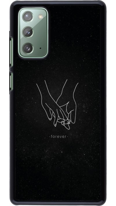 Coque Samsung Galaxy Note 20 - Valentine 2023 hands forever