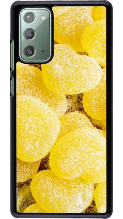 Coque Samsung Galaxy Note 20 - Valentine 2023 sweet yellow hearts