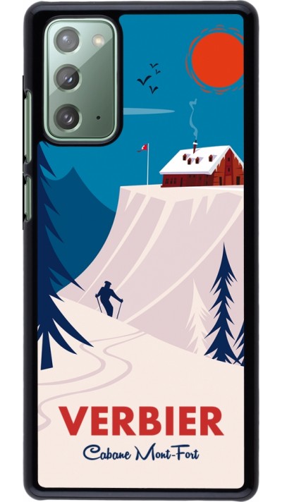 Coque Samsung Galaxy Note 20 - Verbier Cabane Mont-Fort