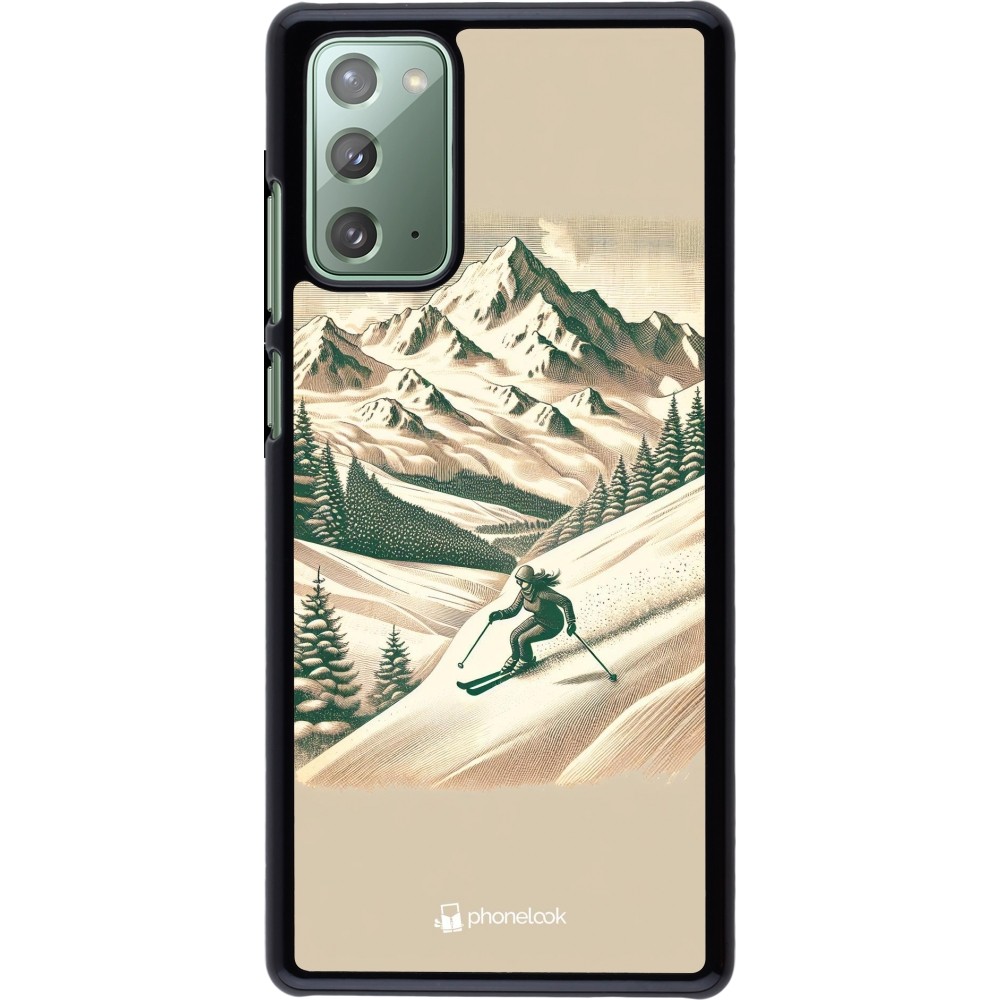 Samsung Galaxy Note 20 Case Hülle - Vintage Skiberg