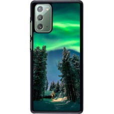 Samsung Galaxy Note 20 Case Hülle - Winter 22 Northern Lights