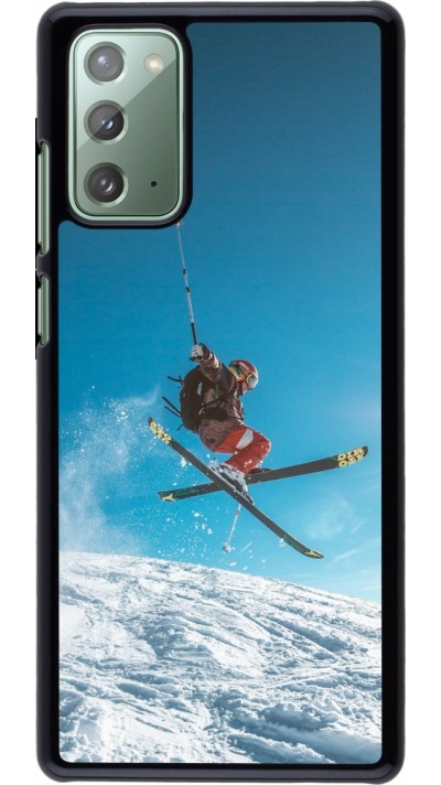 Samsung Galaxy Note 20 Case Hülle - Winter 22 Ski Jump